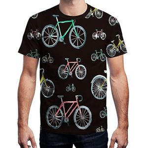 Personalizado al por mayor 100% poliéster sublimación camiseta hombres impreso personalizado manga corta Oem sublimación camisetas - Product Image 1