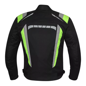 Mens Genuine <b>Biker</b> Motorbike Textile <b>Jacket</b> CE Armoured Waterproof/Windproof Motorcycle Textile Black <b>Jacket</b> - Product Image 2