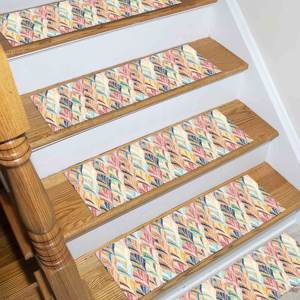 Alfombra Estampada Colorida: Diseño Étnico, Diseño Moderno, Toque Personalizado, Alfombra de Entrada - Product Image 5