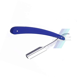 Suministros de peluquero de etiqueta privada, maquinilla de afeitar profesional de corte recto para peluquero, maquinilla de afeitar de una sola hoja con logotipo personalizado - Product Image 3