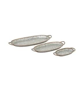 Plateaux de serveurs d'aliments de différentes tailles au design attrayant pour la maison et les ustensiles de cuisine, idéaux pour la vaisselle, les desserts et les collations. - Product Image 6