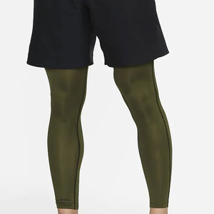 Leggings de compression pour homme en coton/fibre de bambou respirant et à séchage rapide, fermeture à cordon, personnalisable pour le MMA et le surf - Product Image 6