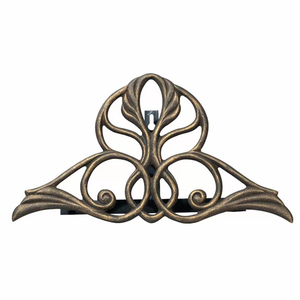 เครื่องประดับโลหะติดผนังผู้ถือม้วนท่อการออกแบบล่าสุดสีดําผู้ถือท่อสําหรับตกแต่งแขวนเครื่องประดับ - Product Image 5