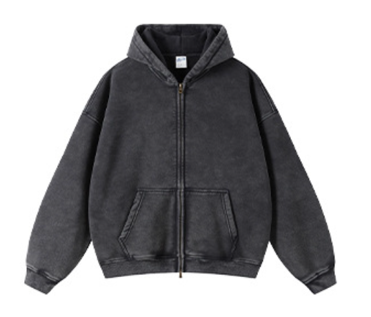 เสื้อฮู้ดบาติกสีดำ