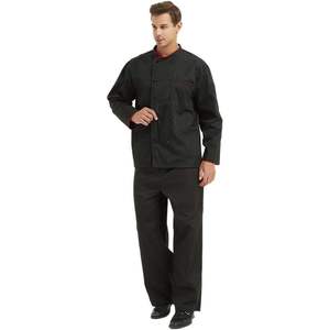 Uniformes de Chef Unisex, Manga Corta, 100% Algodón, Personalizables, Transpirables, de Alta Calidad, con Cierre de Botones, para Cocina y Restaurante - Product Image 2