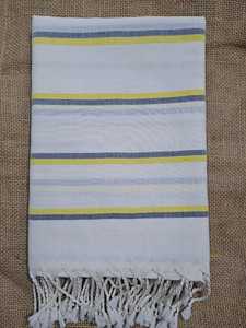 Handwoven 100% Silk Long Elegant Stoles Stripes Fringes Soft Lightweight Eco-Friendly Wraps Girls Ethical Artisan-Made <b>Scarves</b> - Product Image 2