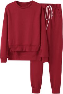 Ensemble de survêtement pour femmes design personnalisé 100% coton coupe surdimensionnée avec impression respirant grande taille logo personnalisé vêtements de sport grande taille - Product Image 5