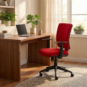 Modern New Orleans Red Ergonomic Office <b>Chair</b> Adjustable Headrest Staff <b>Chair</b> Design Genuine Leather Iron - Product Image 3