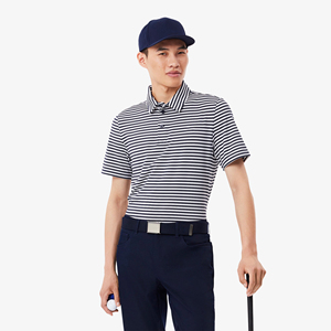 Chemises de golf pour hommes à manches courtes, design uni, respirantes, séchage rapide, en tissu toile Spandex/Coton, style gothique, vente en gros - Product Image 1