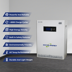 Wifi Bluetooth 25.6V LiFePO4 Battery Pack 324ah 8kwh năng lượng mặt trời hệ thống knyee năng lượng dân cư năng lượng lưu trữ pin 5 năm - Product Image 4