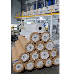 Duc Thien Direct Film plastique souple extensible en PEBDL blanc personnalisé 1000m étanche à l'humidité pour l'emballage à usage industriel (feuilles d'aluminium) - Product Image 1