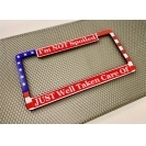 Premium Patriotic Car Plastic License <b>Plate</b> Frames LED Material <b>Number</b> <b>Plate</b> Cover <b>Holder</b> for Car Decoration - Product Image 6