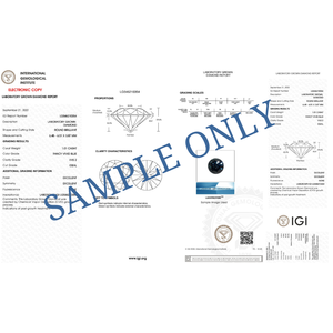 Tamaño de 1,00 quilates Forma redonda Fancy Vivid Blue Color Lab Grown Diamond IGI Certificado a precio al por mayor para hacer joyas elegantes - Product Image 4