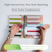 120/180/240 UV Gel vernis couleur affichage livre tableau ongles conseils échantillon carte échantillons montrer conseil ongles magnétique affichage livre