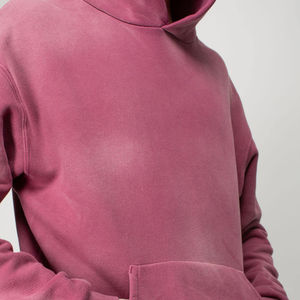 Sudadera con Capucha de Algodón Lavado al Ácido de Manga Larga para Hombre, Estilo Nuevo, Diseño Personalizado, Fabricación OEM, Venta al Por Mayor Basics 2026 - Product Image 4