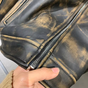 Chaqueta de Cuero Genuino de Oveja de Alta Calidad para Invierno 2026, Chaqueta de Cuero Delgada para Hombre y Mujer, Venta al Por Mayor en Línea - Product Image 4