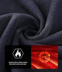 Veste de ski softshell professionnelle personnalisée de haute qualité, col montant, coupe-vent et durable pour les activités de plein air en hiver - Product Image 2