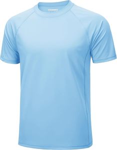 OEM เสื้อยืดผู้ชายระบายอากาศได้ดี, เสื้อยืดคอกลมแห้งเร็วใส่สบายโลโก้ได้ตามต้องการสวมใส่สบายผลิตในปากีสถาน - Product Image 1