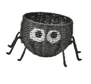 ตะกร้าฮาโลวีนทรงค้างคาว ทำจากหญ้าทะเลธรรมชาติ ทอมืออย่างประณีต ของตกแต่งและจัดระเบียบ ผลิตในเวียดนาม - Product Image 3