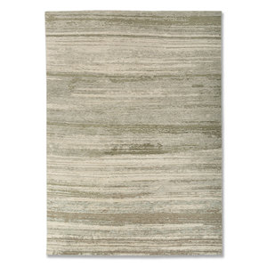 Alfombra Clásica Uvenuti de Lana Tejida a Mano con Rayas, Modelo AIWL-3079, Tamaño 9x12, para Decoración de Sala de Estar o Pasillo - Product Image 1