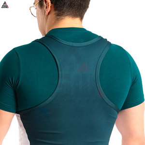 Custom Quick Dry Casual Tank Top Men's <b>Singlets</b> 100% Cotton Breathable Knitted Summer <b>Running</b> Workout - Product Image 5