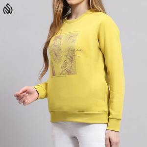 เดรสสเวตเชิ้ตนุ่มมีฮู้ดพิมพ์ลายสำหรับผู้หญิงเสื้อกันหนาวปรับแต่งได้ - Product Image 4