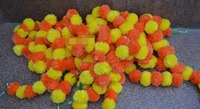 Karangan bunga Marigold buatan 4 kaki, untuk dekorasi India latar belakang untuk upacara Haldi dan dekorasi pemanasan rumah