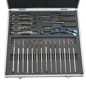 Juego de instrumentos de cirugía de cataratas microquirúrgica oftálmica de alta calidad, instrumentos de acero de 24 piezas, Venta caliente de oftalmología - Product Image 6