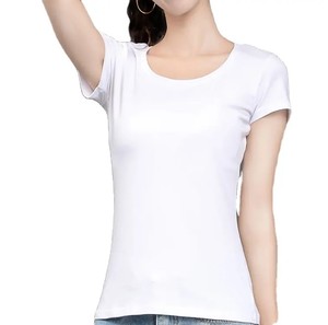 Custom <b>T</b> <b>Shirt</b> Women Tshirts Wholesale Plain <b>White</b> <b>T</b> <b>Shirt</b> 100%Cotton <b>T</b> <b>Shirts</b> Manufacturer <b>Blank</b> Women's <b>T</b>-<b>shirt</b> for men - Product Image 1