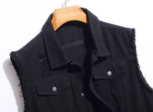 Veste en jean doublée de denim pour homme de haute qualité, veste d'hiver, coupe-vent, veste en denim de type camionneur - Product Image 4