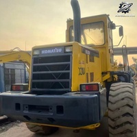 Komatsu WA320 Radlader 14 Tonnen Mittelgroßer Frontlader SAA6D107E3 Motor Gebrauchter Japanischer Bau-Radlader Lagerbestand