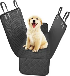 Hot Selling Pet Supplies Waterproof Sustainable Dog Pet Car Mat Seat Cover Travel Carrier Mattress With Safety Buckle Belt