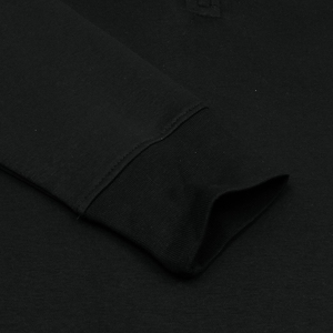 Polo RL noir quart 1/4 demi fermeture éclair tricoté coton pull pull personnalisé hommes coton côtelé pull en tricot pour hommes - Product Image 6