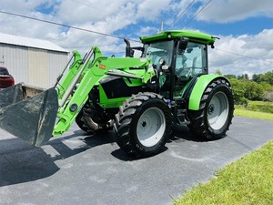 Tracteur agricole Deutz-Fahr 5120G 2022 avec chargeur frontal, pneus à grande traction, cabine fermée, tracteur utilitaire agricole pour - Product Image 6