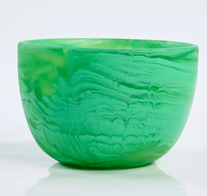 Cuenco de frutas de resina azul cielo claro de diseño clásico, cuenco de servicio reutilizable ecológico para utensilios de cocina para el hogar o el restaurante - Product Image 1