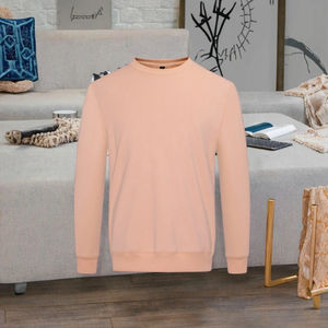 เสื้อสเวตเชิ้ตผ้าฝ้ายแท้ 100% คุณภาพสูง สไตล์โดดเด่น รับผลิตแบบ OEM พร้อมสกรีนโลโก้ เสื้อคอกลมลำลองสำหรับผู้ชาย มีจำหน่าย - Product Image 3