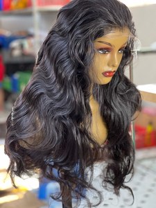 Fermeture HD perruque vague de corps vietnamienne 100% perruque de cheveux humains sans colle PRÊT à EXPÉDIER par Cloudyhaircollection fournisseur Offre Spéciale d'été - Product Image 4