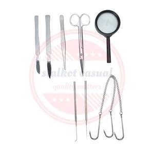 Kit de herramientas de disección de acero inoxidable de 8 piezas, juego de instrumentos de disección, instrumentos de Neurocirugía - Product Image 2