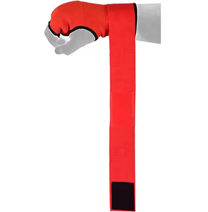 Gants de boxe personnalisés en cuir avec rembourrage en gel et fermeture pour la boxe et le cyclisme - Bandes de compression pour les mains - Product Image 6