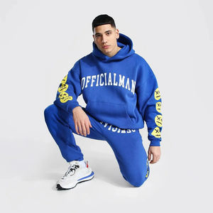 Chándal de hombre liso e informal al por mayor de fabricante chándales serigrafiados a la moda chándales serigrafiados chándal para hombre - Product Image 5