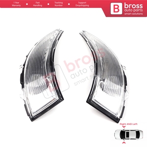 Rétroviseur latéral BSP624 avec clignotant, lentille droite et gauche pour Clio MK4 Captur MK1 Zoe Micra MK5 261659450R 261604623R - Product Image 2