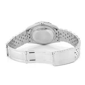 Reloj de Moda con Incrustaciones de Moissanita, Estilo Audaz con Diamantes VVS, para Hombre, de Acero Inoxidable, con Esfera de Cuarzo y Cristal, Personalizable - Product Image 4