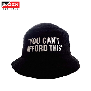 INDEX <b>Purple</b> <b>Bucket</b> <b>Hat</b> Unisex Embroidered Letter Design Street Style Spring Summer 56-58CM - Product Image 3