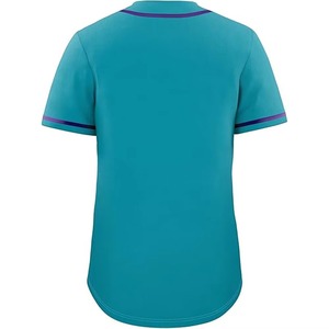 Camiseta de Béisbol Barata de Alta Calidad, Transpirable, 100% Poliéster, Uniforme de Béisbol Americano, Nombre y Número Personalizados, Unisex - Product Image 3