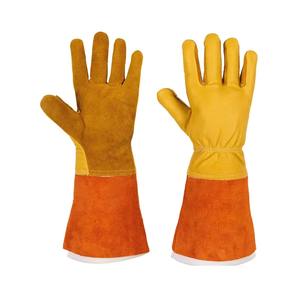 Guantes de trabajo de cuero cómodos y transpirables de calidad superior Guantes DE SEGURIDAD cómodos de alta calidad para trabajar - Product Image 1