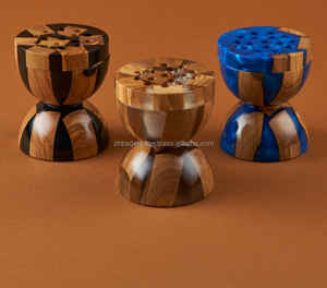 Haute qualité Mubkhar évaporateur bois époxy résine verte Bakhoor brûleur Bukhoor brûleur bois pour cadeau de mariage parfum de maison - Product Image 5