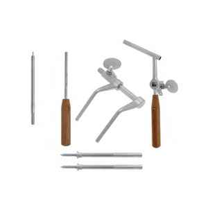 Juego de distractores cervicales Caspar manuales de acero inoxidable, fabricado en Pakistán, 2026, instrumento de alta calidad para cirugía neurológica y de columna vertebral - Product Image 1