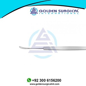 Bucle de lente Keener Arit quirúrgico de acero inoxidable, curva fuerte dentada de 3mm de ancho para eliminación de fragmentos de núcleo de incisión pequeña - Product Image 5