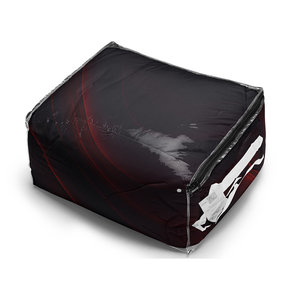 Edredón Reversible Moderno con Estampado de Ondas de Obsidiana, Relleno de 0.75, Lavable a Máquina, para Uso Doméstico y Hoteles - Product Image 4