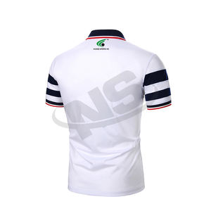 Polos de hombre de alta calidad hechos a medida con patrones sólidos y estampados, polos de manga corta al por mayor al mejor precio - Product Image 2